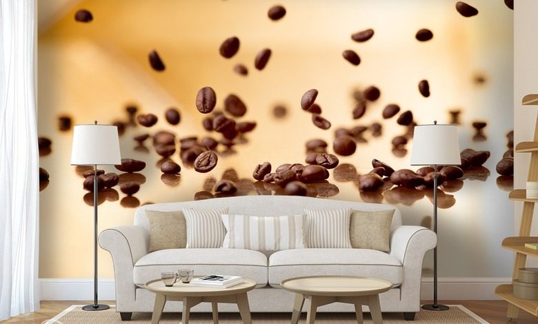 middagkoffie koffie fotobehang fotobehang demural