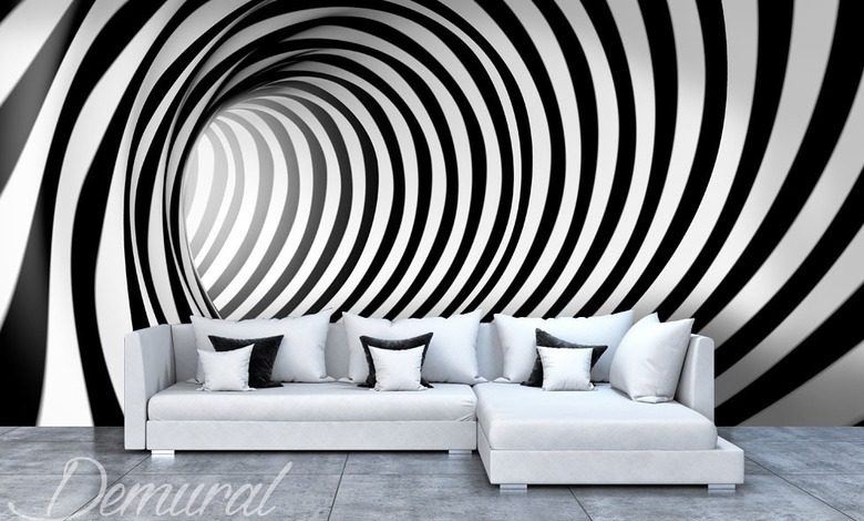 een twee drie zwart witte fotobehang fotobehang demural
