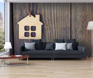 huis op hout texturen fotobehang fotobehang demural