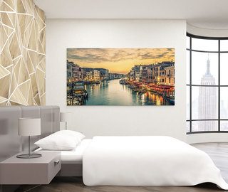 dromen van stromend water slaapkamer canvas canvas demural
