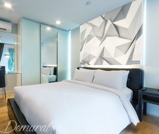 slaapkamer origami fotobehang voor de slaapkamer fotobehang demural