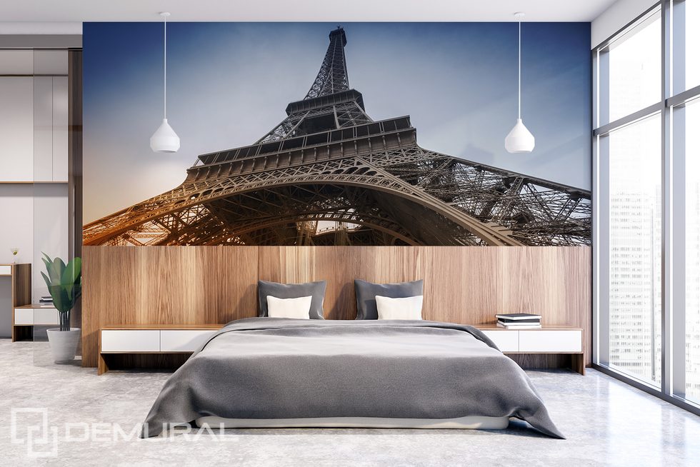 Anesthesie klinker Slot Uitrusten onder de iconische toren - Eiffeltoren Fotobehang - Fotobehang |  Demural®