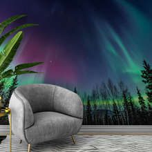 Hypnotische-aurora-borealis-landschap-fotobehang-fotobehang-demural