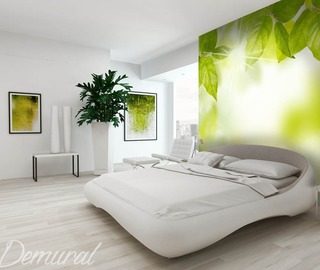 groene energie fotobehang voor de slaapkamer fotobehang demural
