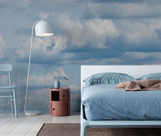 serene hemel voor altijd fotobehang voor de slaapkamer fotobehang demural