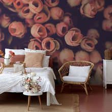 Drie-dimensies-met-rozen-fotobehang-voor-de-slaapkamer-fotobehang-demural